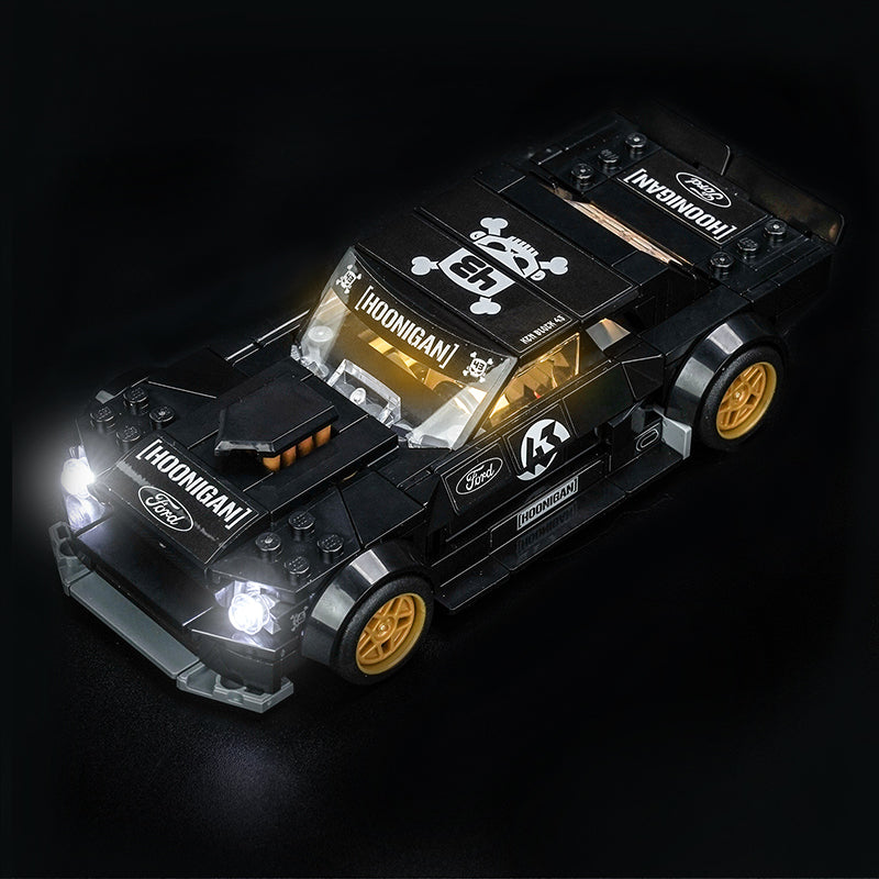 Led Light Kit for LEGO® Ken Block's '65 Ford Mustang Hoonicorn V1 77262