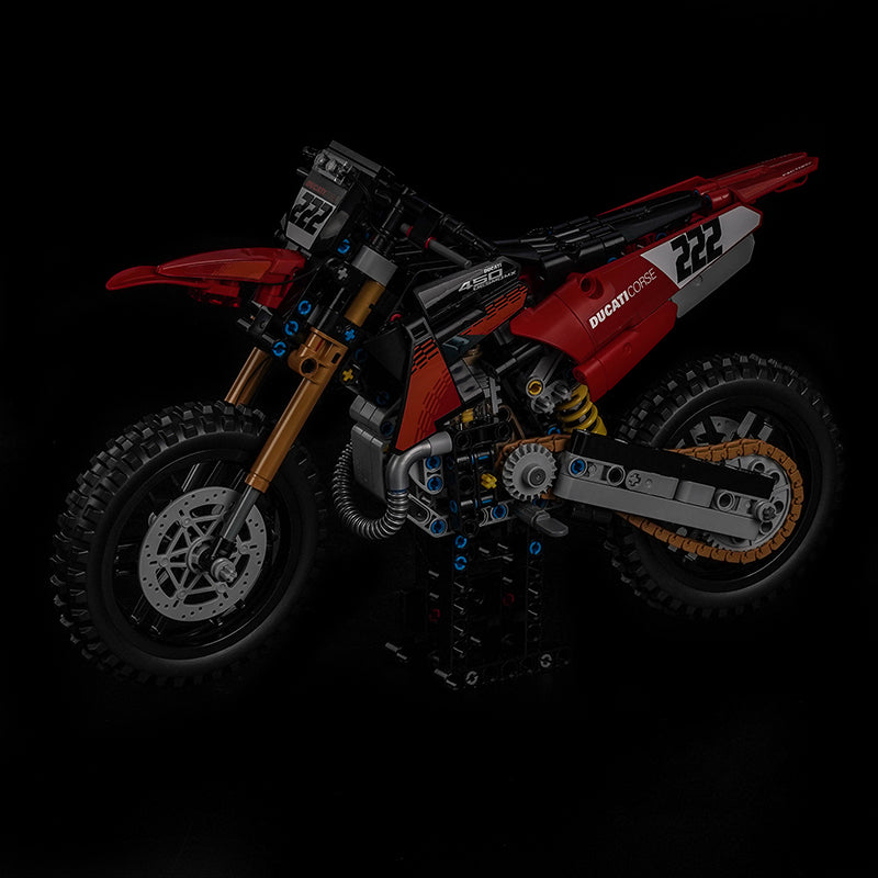 Led Light Kit for LEGO® Ducati Desmo450 MX Factory Motorcycle 42238