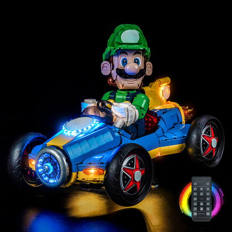 Led Light Kit for LEGO® Mario Kart™ – Luigi & Mach 8 72050