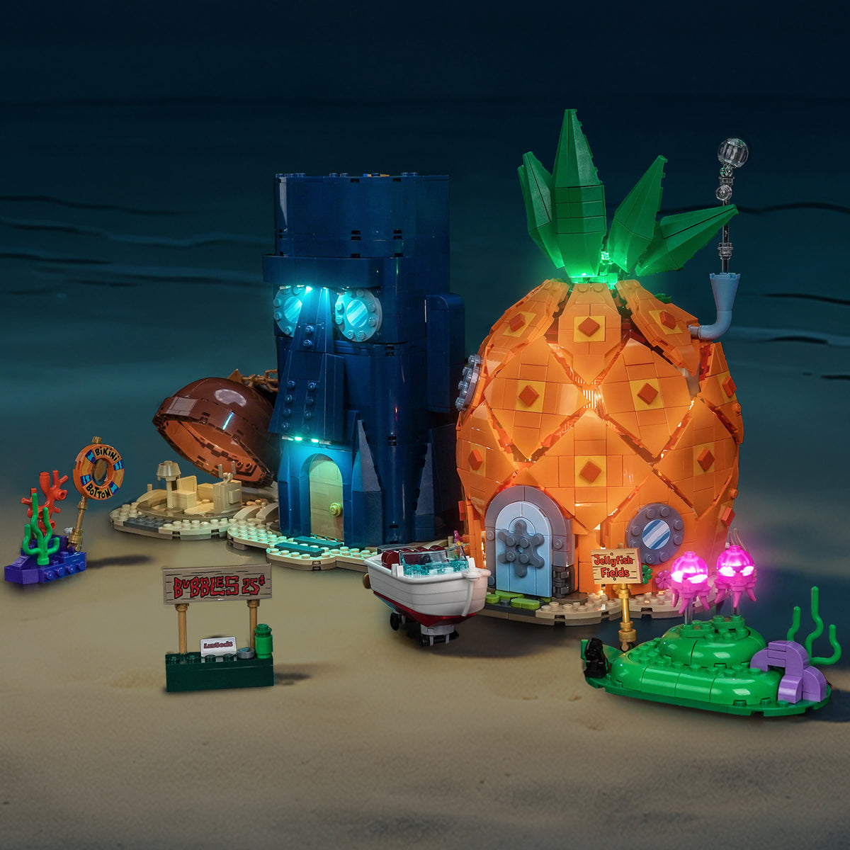 Led Light Kit for LEGO® Icons SpongeBob SquarePants: Bikini Bottom 11386