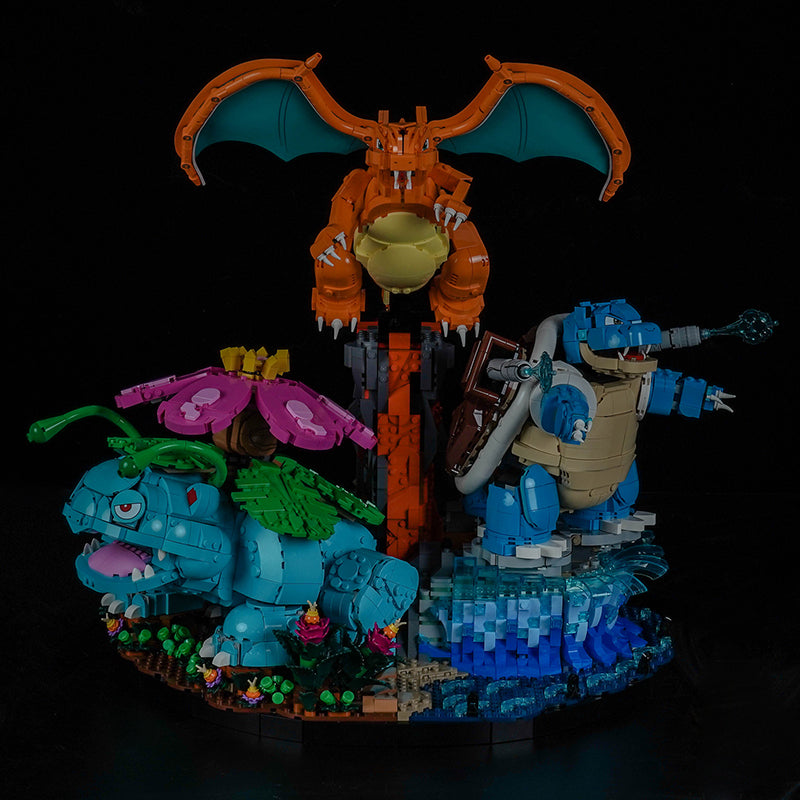 Led Light Kit for LEGO® Venusaur, Charizard and Blastoise 72153