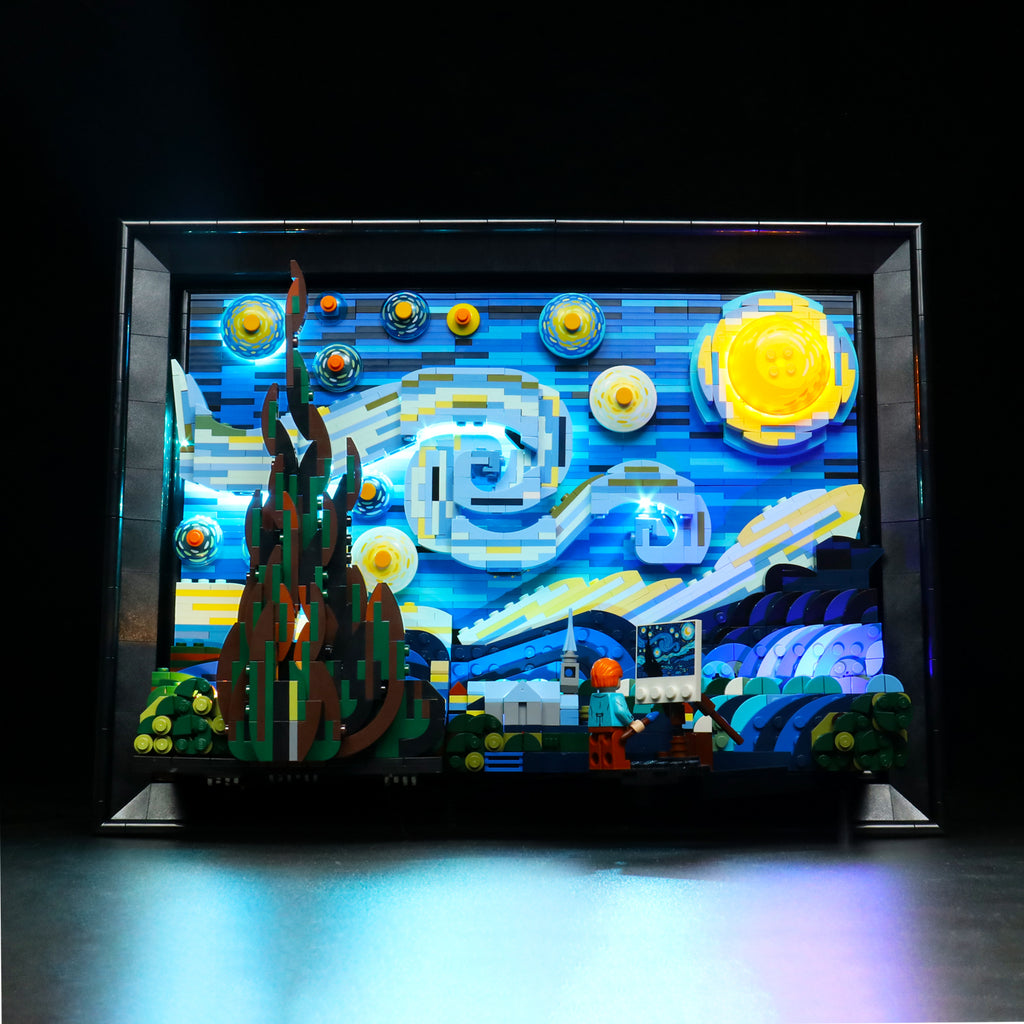 LED Light Kit for LEGO® Ideas Vincent van Gogh – The Starry Night 21333