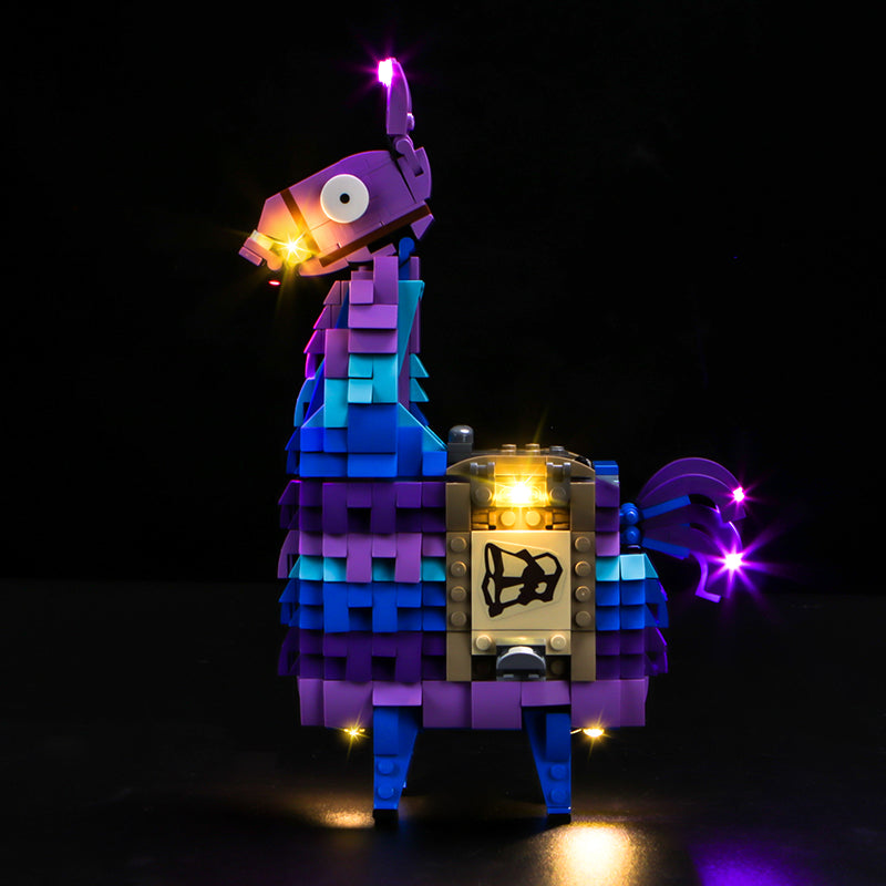 LED Light Kit for LEGO® Fortnite® 77071 Supply Llama