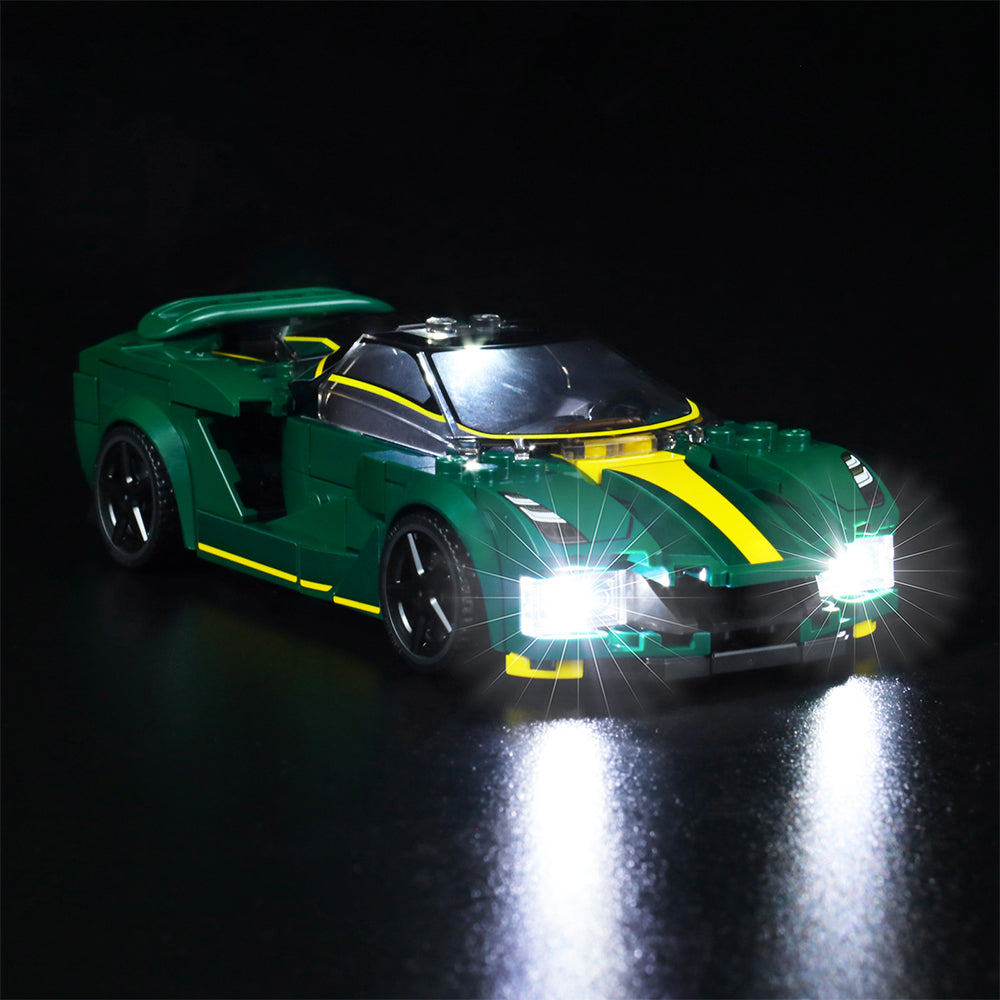 LED Light Kit for LEGO® Speed Champions 76907 Lotus Evija