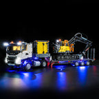 LED Light Kit for LEGO® Technic 42175 Volvo FMX Truck & EC230 Electric Excavator