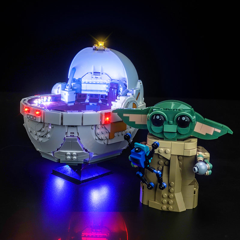 LED Light Kit for LEGO® Star Wars™ 75403 Grogu™ with Hover Pram