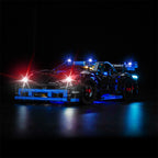 LED Light Kit for LEGO® Technic 42176 Porsche GT4 e-Performance Race Car