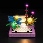LED Light Kit for LEGO® Creator 3in1 Typewriter with Flowers 31169