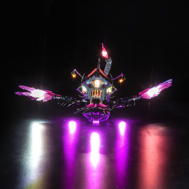 LED Light Kit for LEGO® DREAMZzz™ 71478 The Never Witch's Midnight Raven