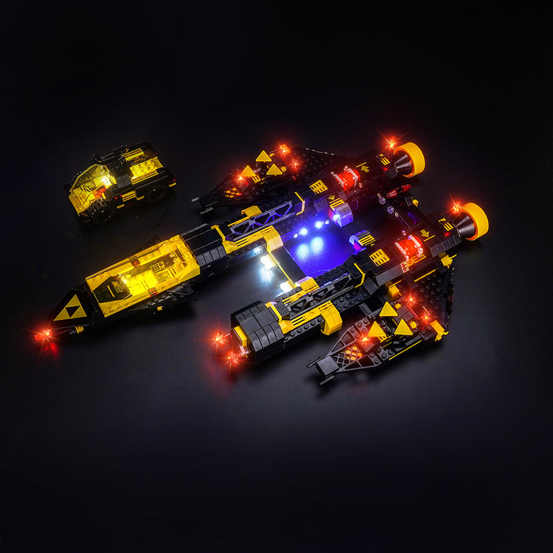 LED Light Kit for LEGO® Icons Blacktron Renegade 10355
