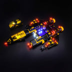 LED Light Kit for LEGO® Icons Blacktron Renegade 10355