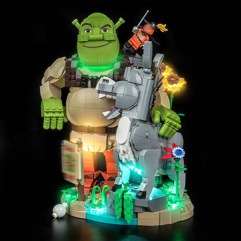Led Light Kit for LEGO® Shrek, Donkey & Puss in Boots 72423