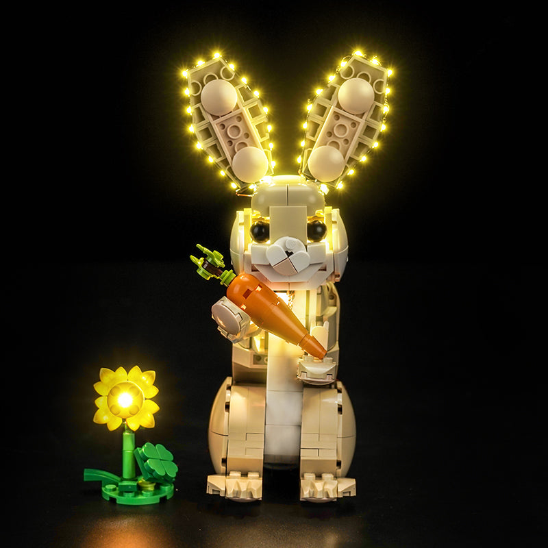 LED Light Kit for LEGO® Creator 3in1 Cute Bunny 31162