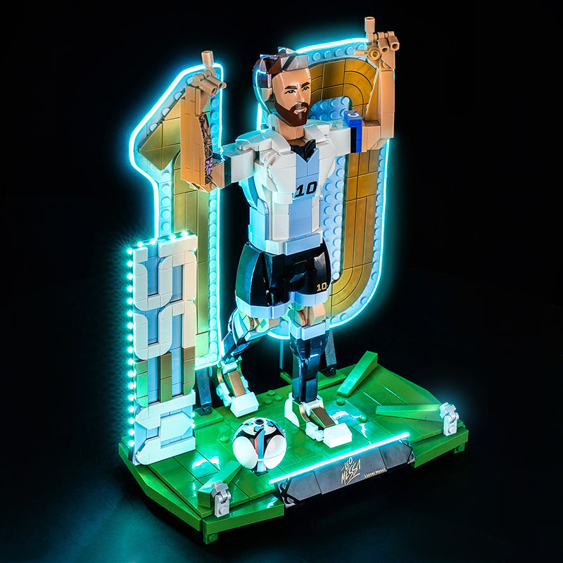 Led Light Kit for LEGO® Lionel Messi – Soccer Legend 43015