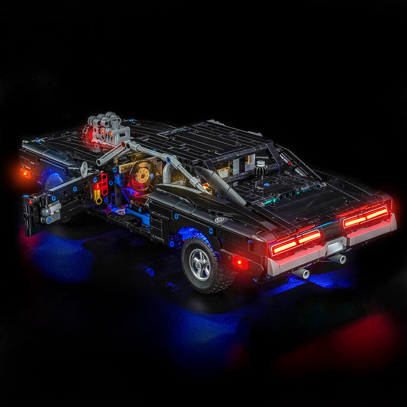 Led Light Kit for LEGO® Fast and Furious Dodge Charger R/T Car 42231