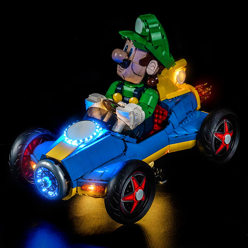 Led Light Kit for LEGO® Mario Kart™ – Luigi & Mach 8 72050