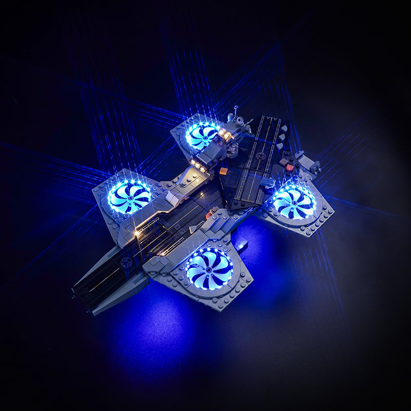 LED Light Kit for LEGO® Marvel 76295 The Avengers Helicarrier