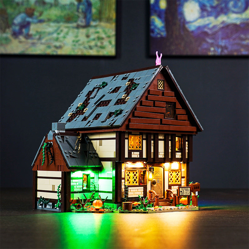 LED Light Kit for LEGO® Ideas Disney Hocus Pocus: The Sanderson Sisters’ Cottage 21341