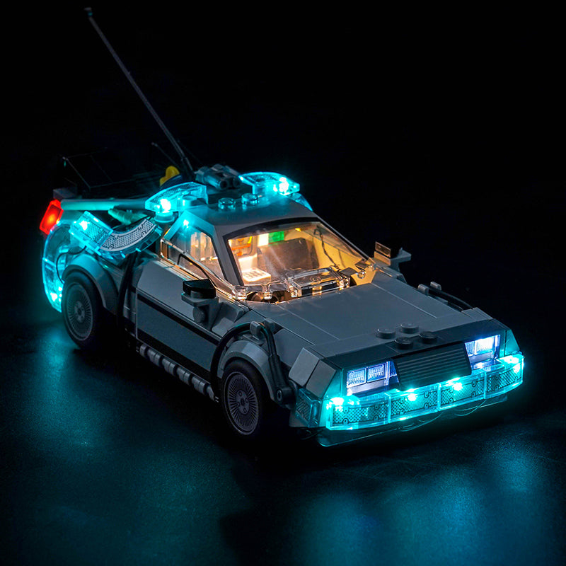 Led Light Kit for LEGO® Time Machine from Back to the Future 77256