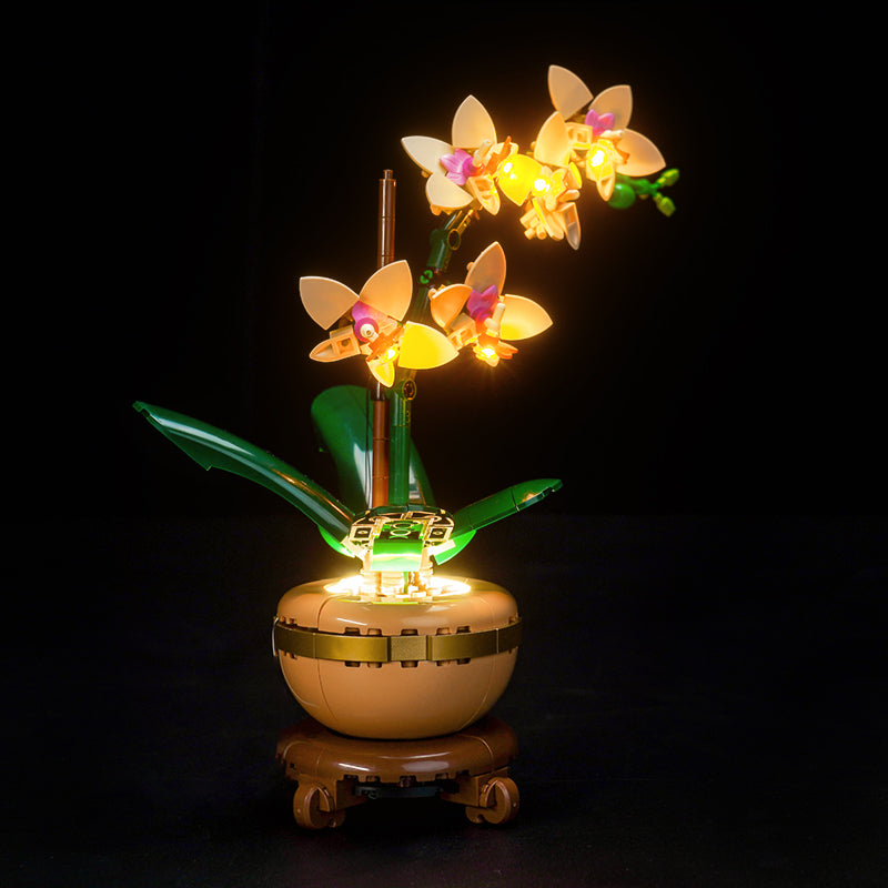 LED Light Kit for LEGO® Botanicals 10343 Mini Orchid