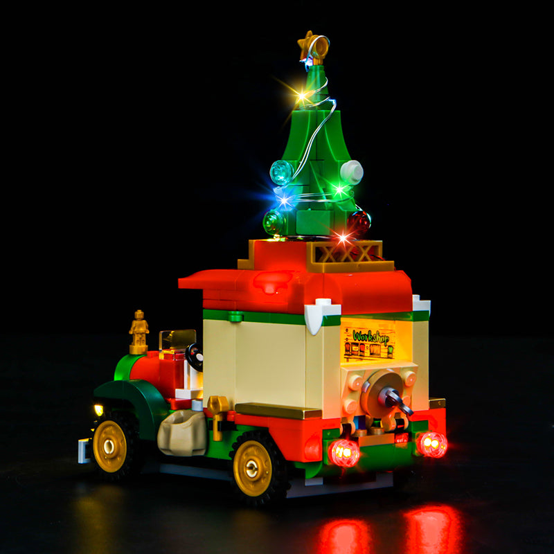 LED Light Kit for LEGO® Christmas 40746 Santa's Delivery Truck