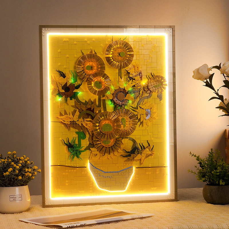 LED Light Kit for LEGO® Art 31215 Vincent van Gogh – Sunflowers