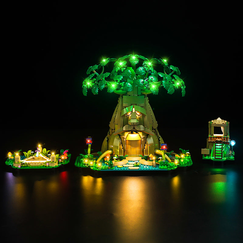 LED Light Kit for LEGO® The Legend of Zelda™ 77092 Great Deku Tree 2-in-1