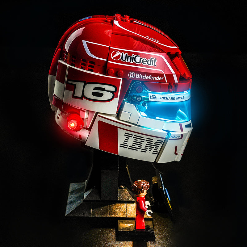 Led Light Kit for LEGO® Scuderia Ferrari HP Charles Leclerc Helmet 43014