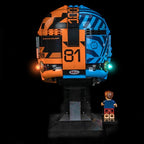 Led Light Kit for LEGO® McLaren Mastercard F1® Team Oscar Piastri Helmet 43017