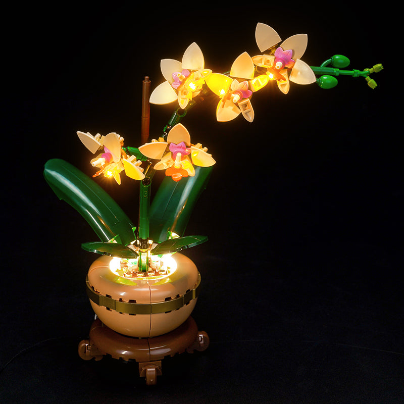 LED Light Kit for LEGO® Botanicals 10343 Mini Orchid