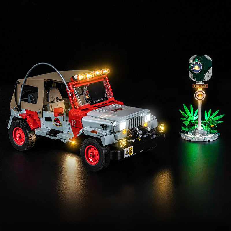 Led Light Kit for LEGO® Jurassic Park Jeep® Wrangler 77984