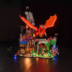 LED Light Kit for LEGO® Ideas 21348 Dungeons & Dragons: Red Dragon's Tale