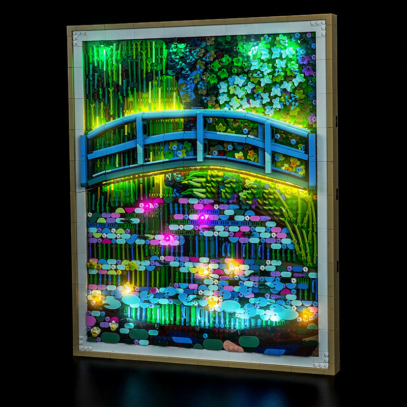 Led Light Kit for LEGO® Claude Monet – Bridge over a Pond of Water Lilies 31220