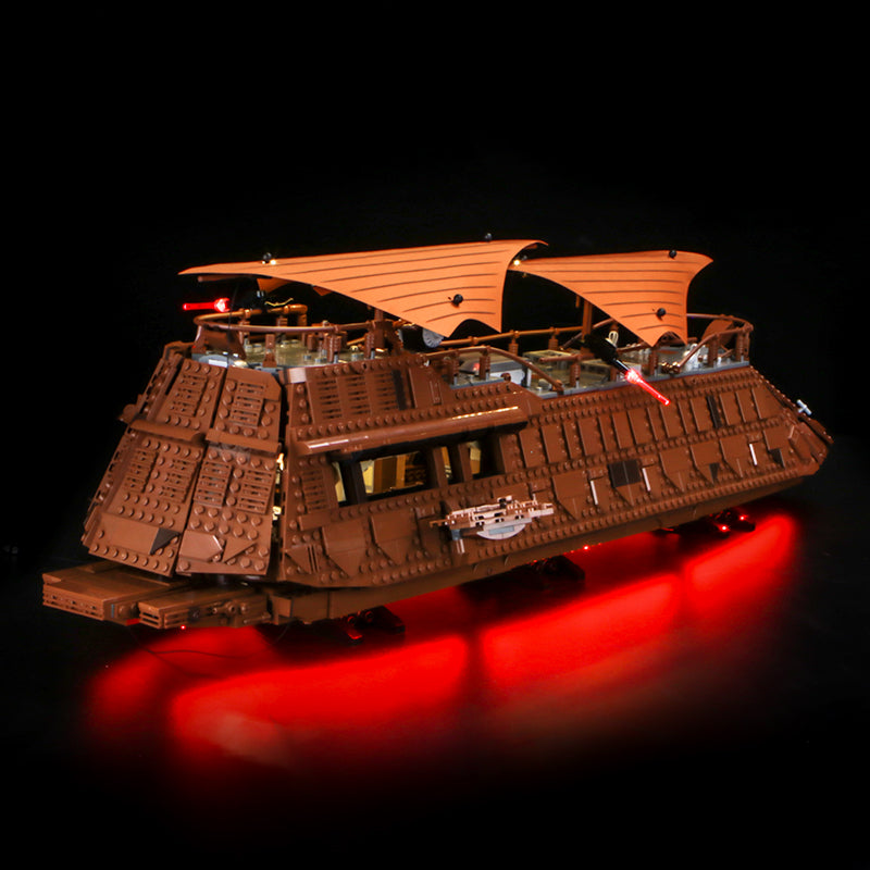 LED Light Kit Compatible with LEGO® Star Wars Jabba’s Sail Barge 75397