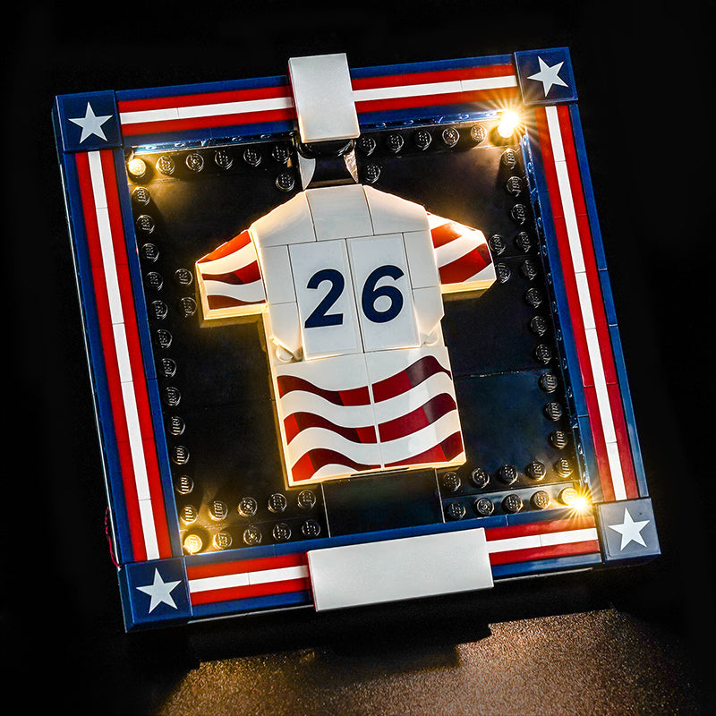 Led Light Kit for LEGO® 2026 U.S. Soccer National Team Jersey 43033