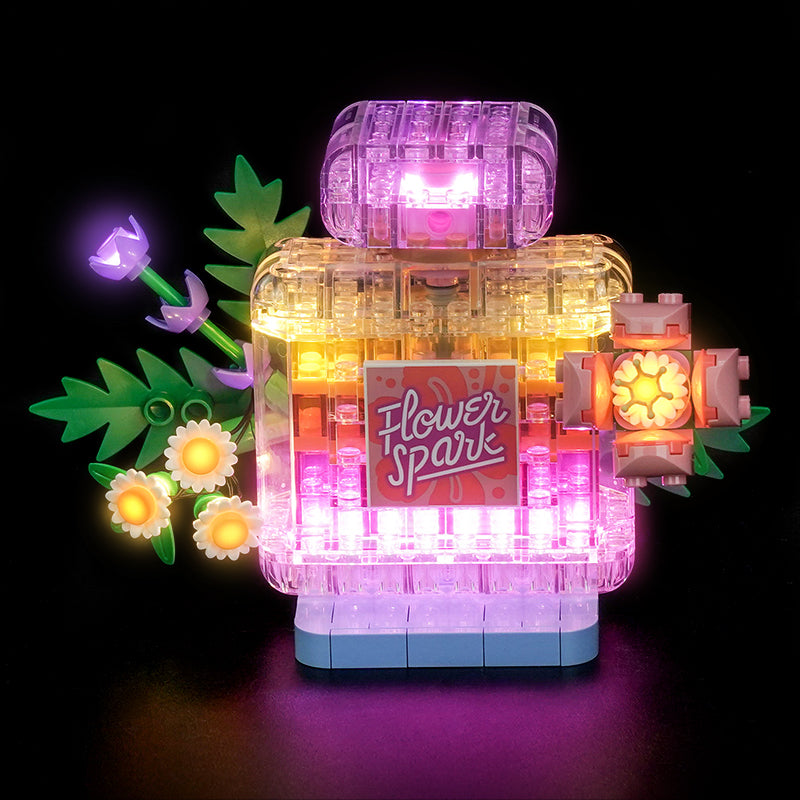Led Light Kit for LEGO® Floral Decor Perfume Bottle 31383