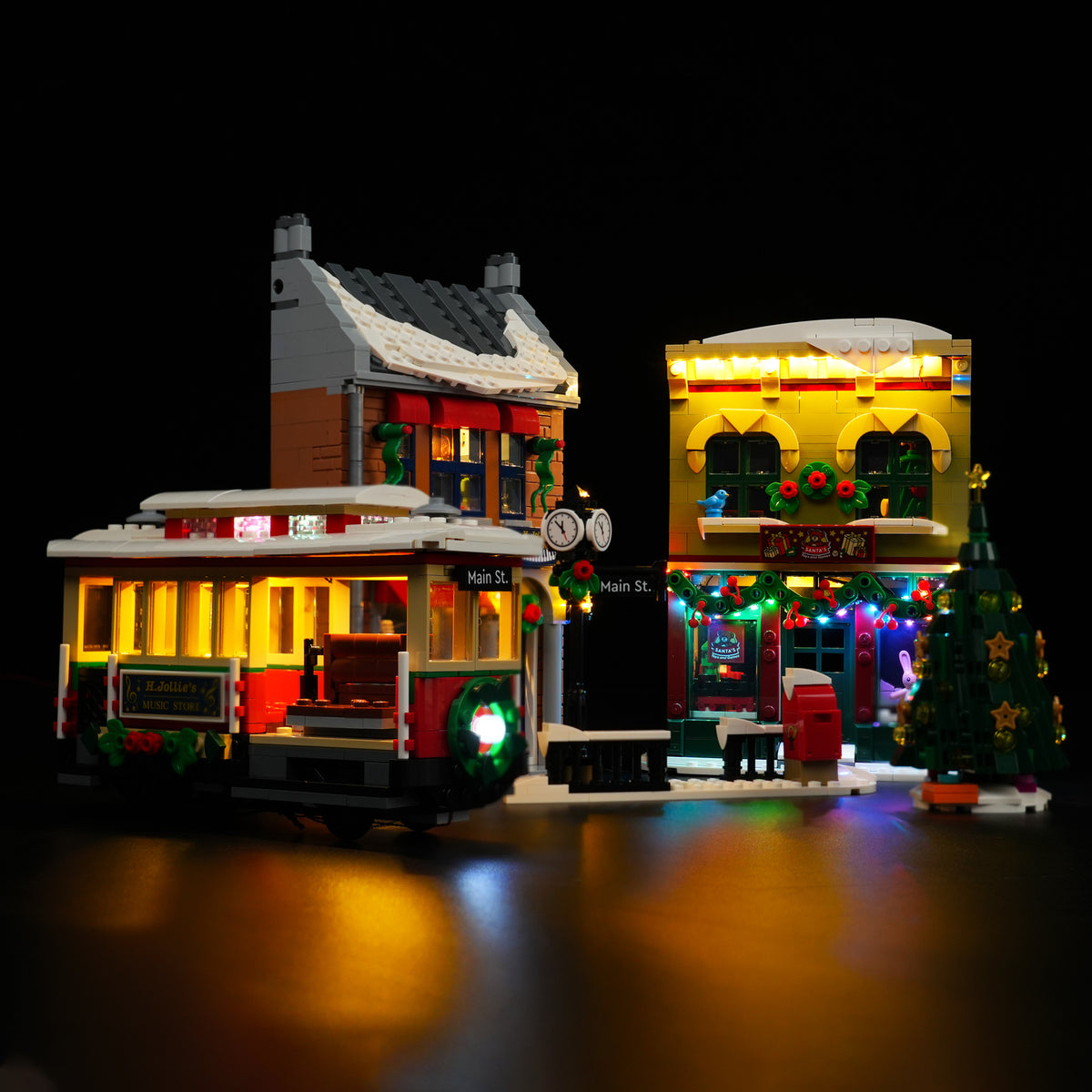 LED Light Kit for LEGO® Icons 10308 Holiday Main Street