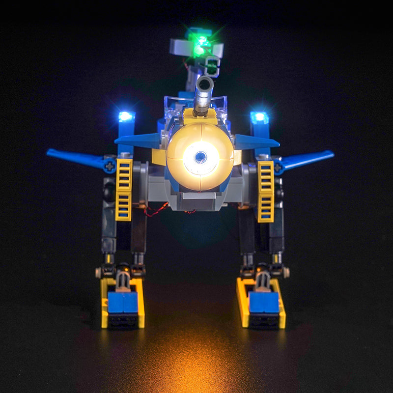 LED Light Kit for LEGO® Sonic the Hedgehog™ 77002 Cyclone vs. Metal Sonic