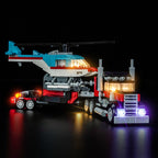 Led Light Kit for LEGO® Flatbed Truck with Helicopter 31146