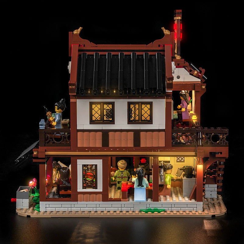 Led Light Kit for LEGO® Ancient Moon-Gazing Inn 80121