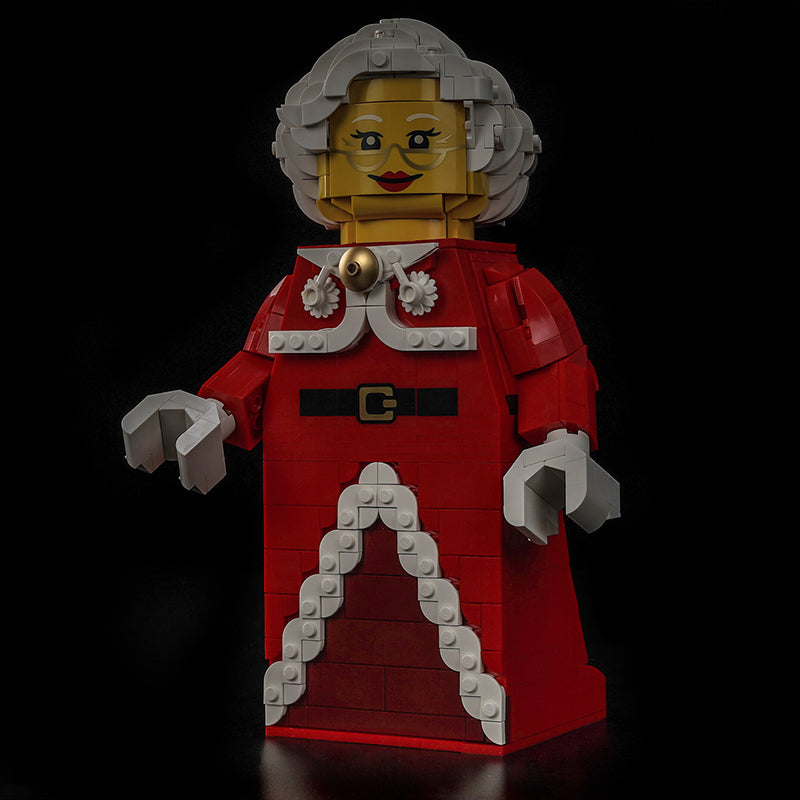 Led Light Kit for LEGO® Up-Scaled Mrs. Claus Minifigure 40875