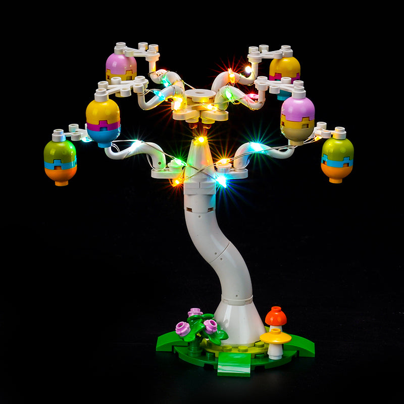 LED Light Kit for LEGO® Seasonal Easter Bunny and Chick Egg Hunt 40808