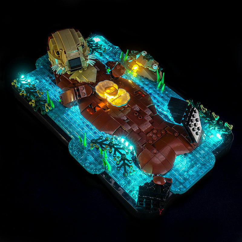 Led Light Kit for LEGO® Floating Sea Otters 21366
