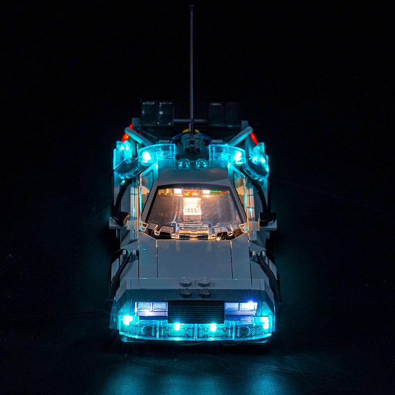 Led Light Kit for LEGO® Time Machine from Back to the Future 77256