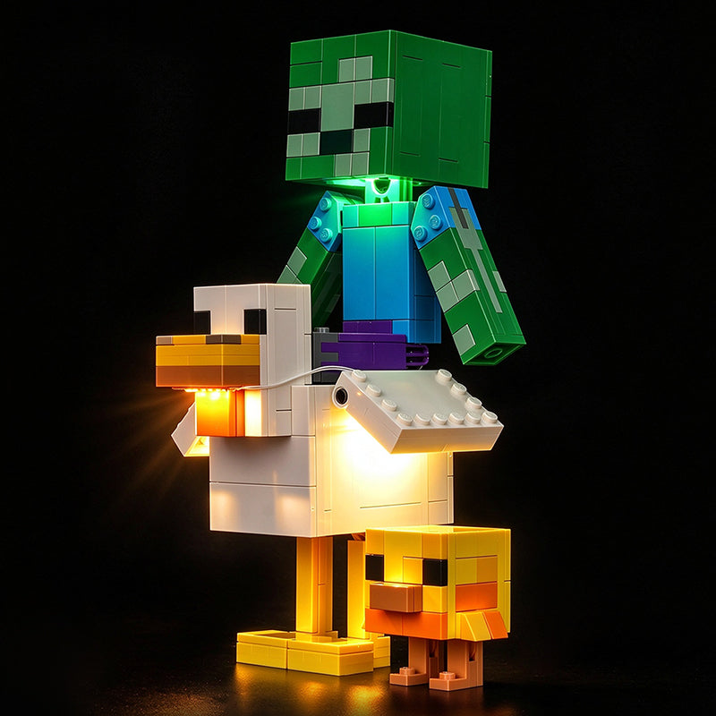 Led Light Kit for LEGO® Chicken Jockey 21582