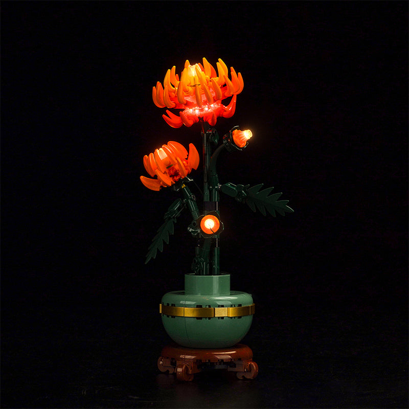 LED Light Kit for LEGO® Botanicals 10368 Chrysanthemum