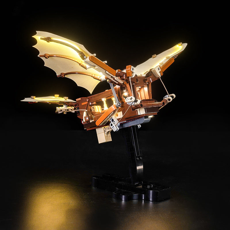 LED Light Kit for LEGO® Icons Leonardo da Vinci’s Flying Machine 10363