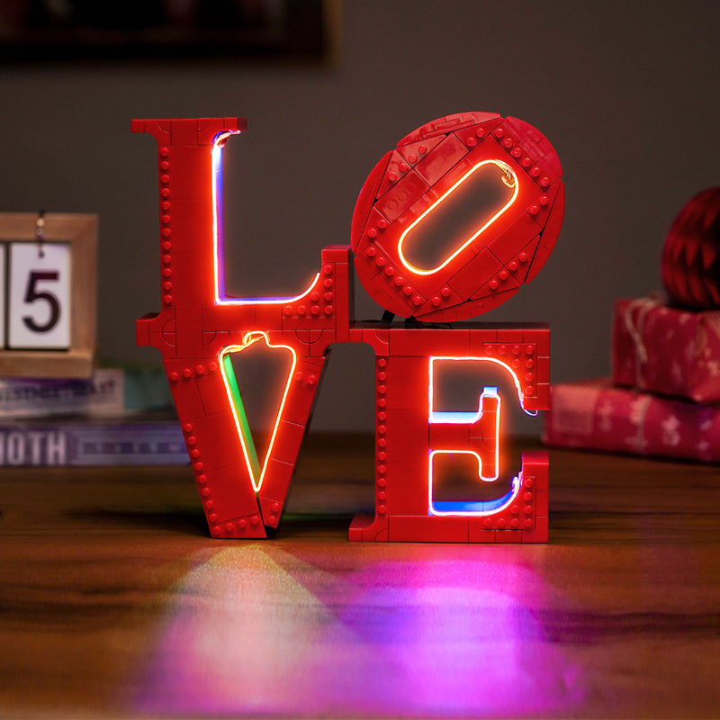 LED Light Kit for LEGO® Art 31214 LOVE
