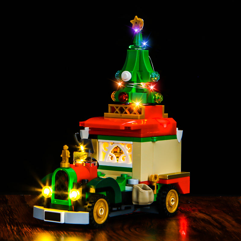 LED Light Kit for LEGO® Christmas 40746 Santa's Delivery Truck