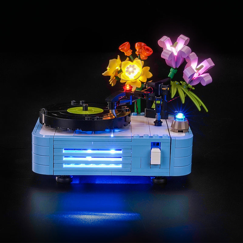 LED Light Kit for LEGO® Creator 3-in-1 31172 Record Player with Flowers